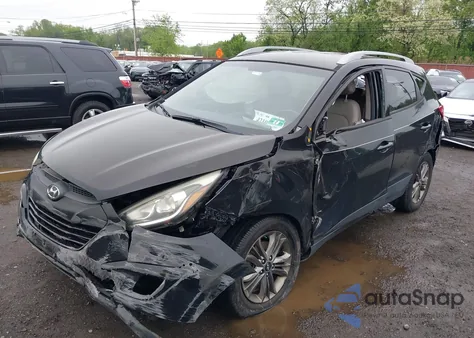 2014 Hyundai Tucson Se from USA, damaged, VIN KM8JU3AG3EU920464